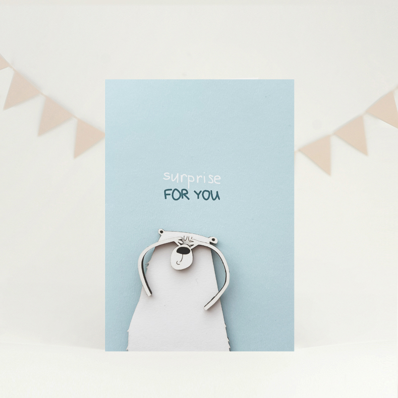 Открытка "Surprise fou you"